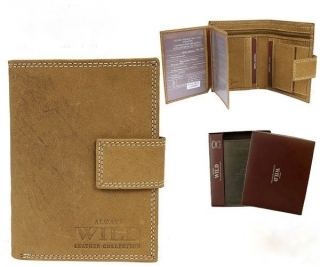 Pánská kožená peněženka ALWAYS WILD D1072L-MHU  